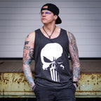 Produktbild Punisher - Skull Tanktop grau