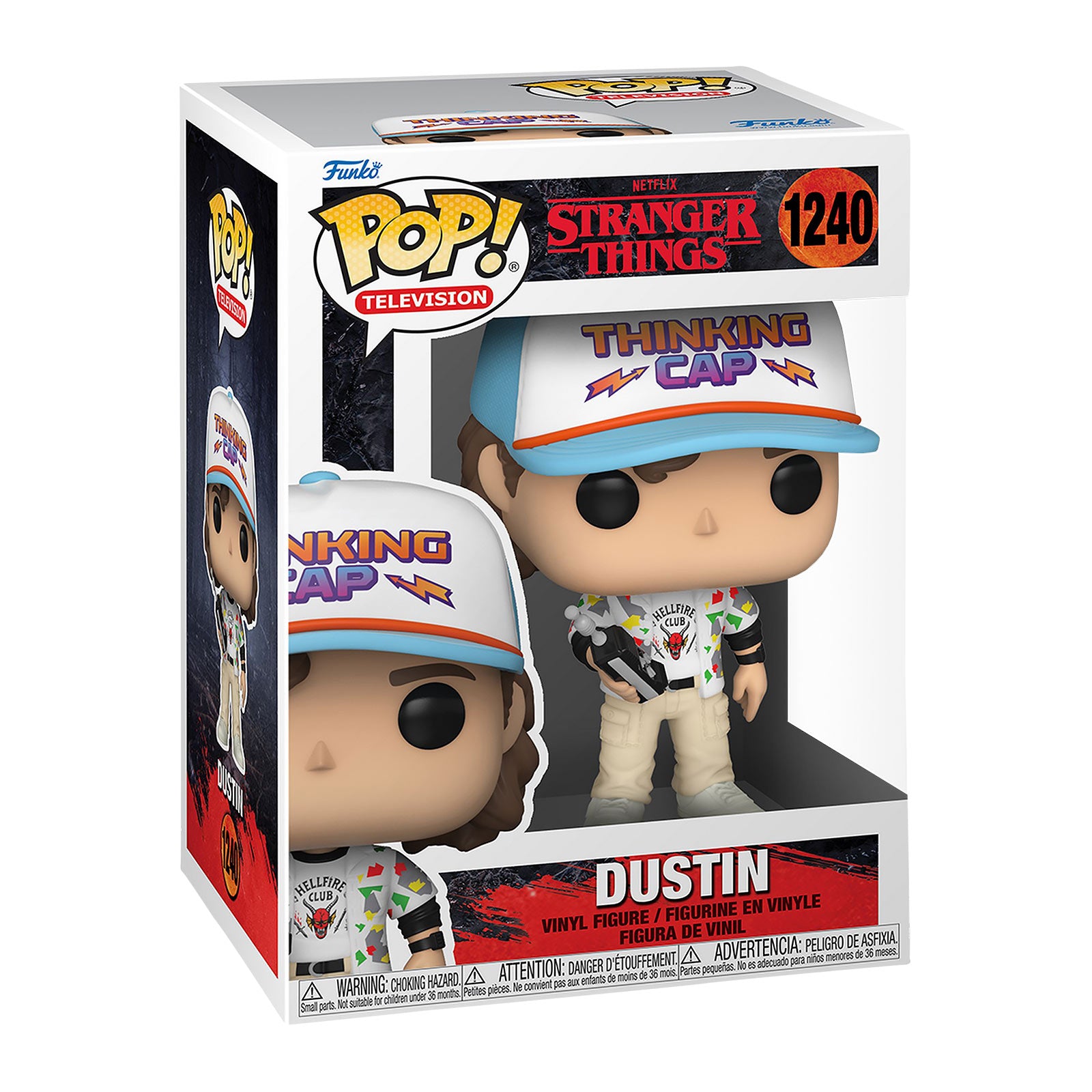 Produktbild Dustin Henderson Season 4 Funko Pop Figur - Stranger Things