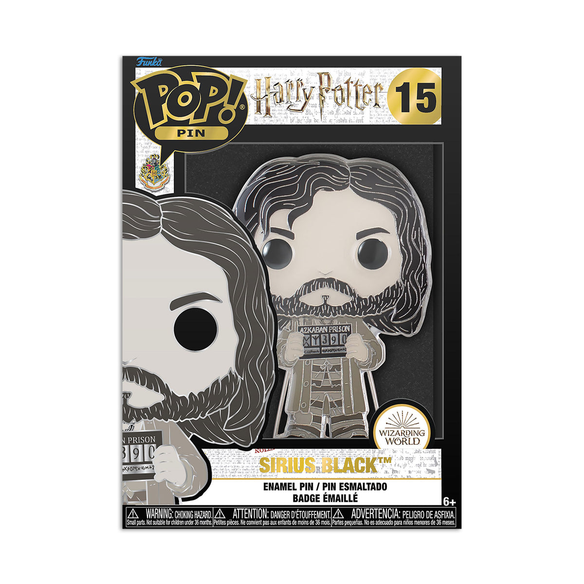 Produktbild Harry Potter - Sirius Black Funko Pop Pin 10 cm