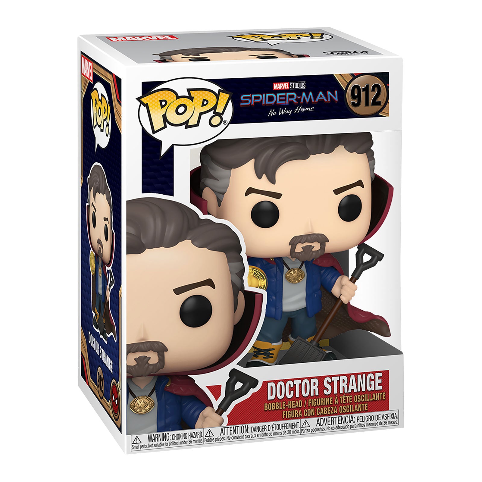 Produktbild Spider-Man - Doctor Strange Funko Pop Wackelkopf-Figur