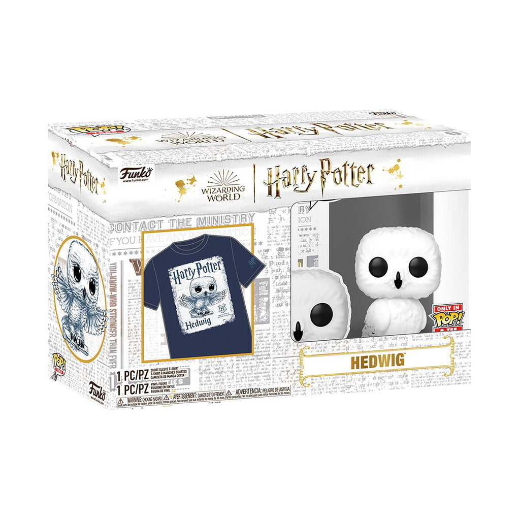 Produktbild Harry Potter - Hedwig T-Shirt mit Funko Pop Figur