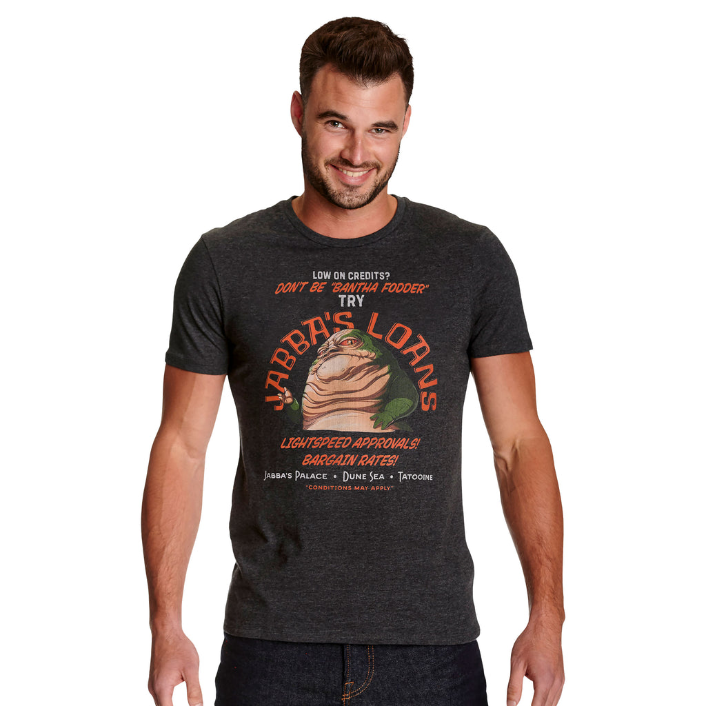 Produktbild Star Wars - Jabba's Loans T-Shirt grau
