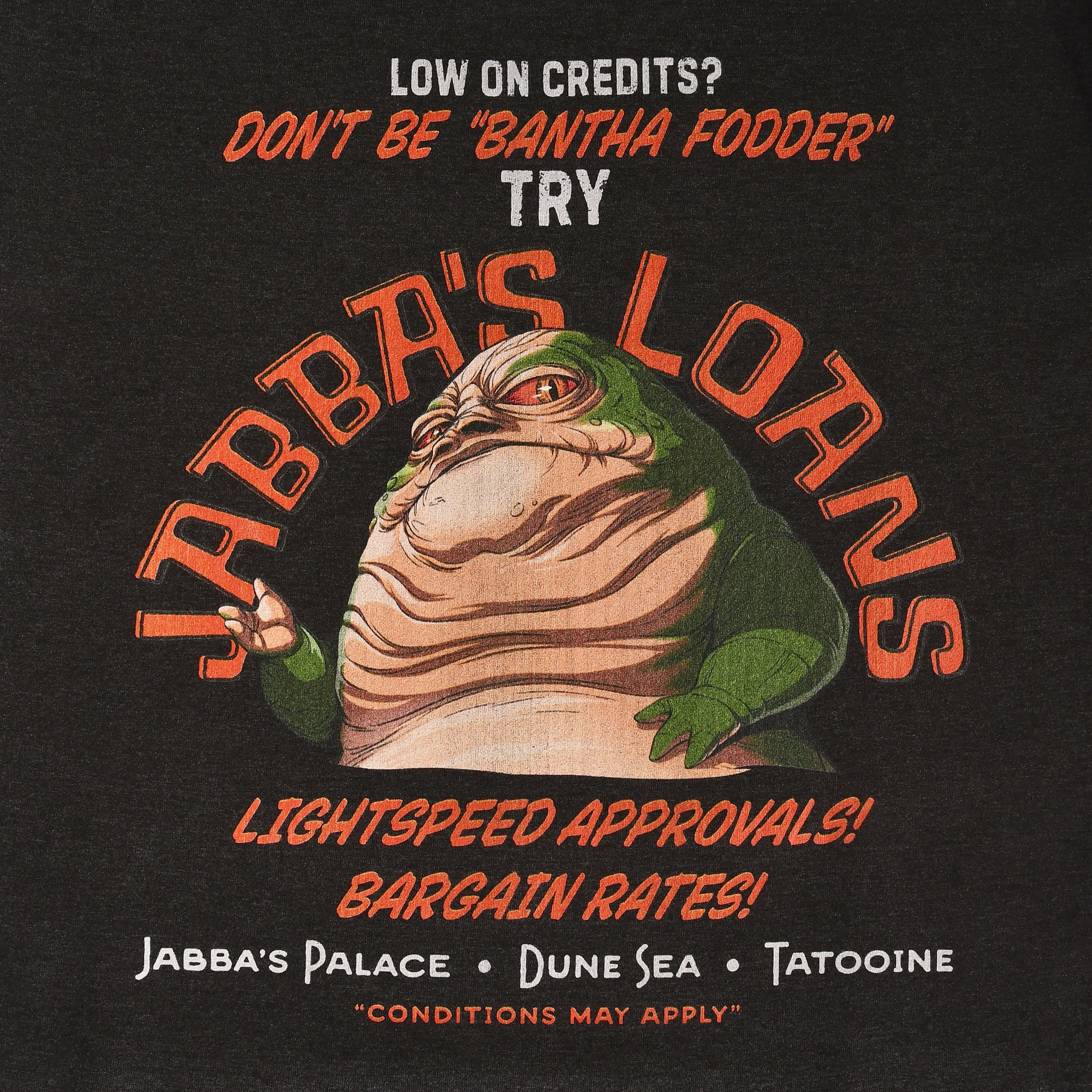 Produktbild Star Wars - Jabba's Loans T-Shirt grau
