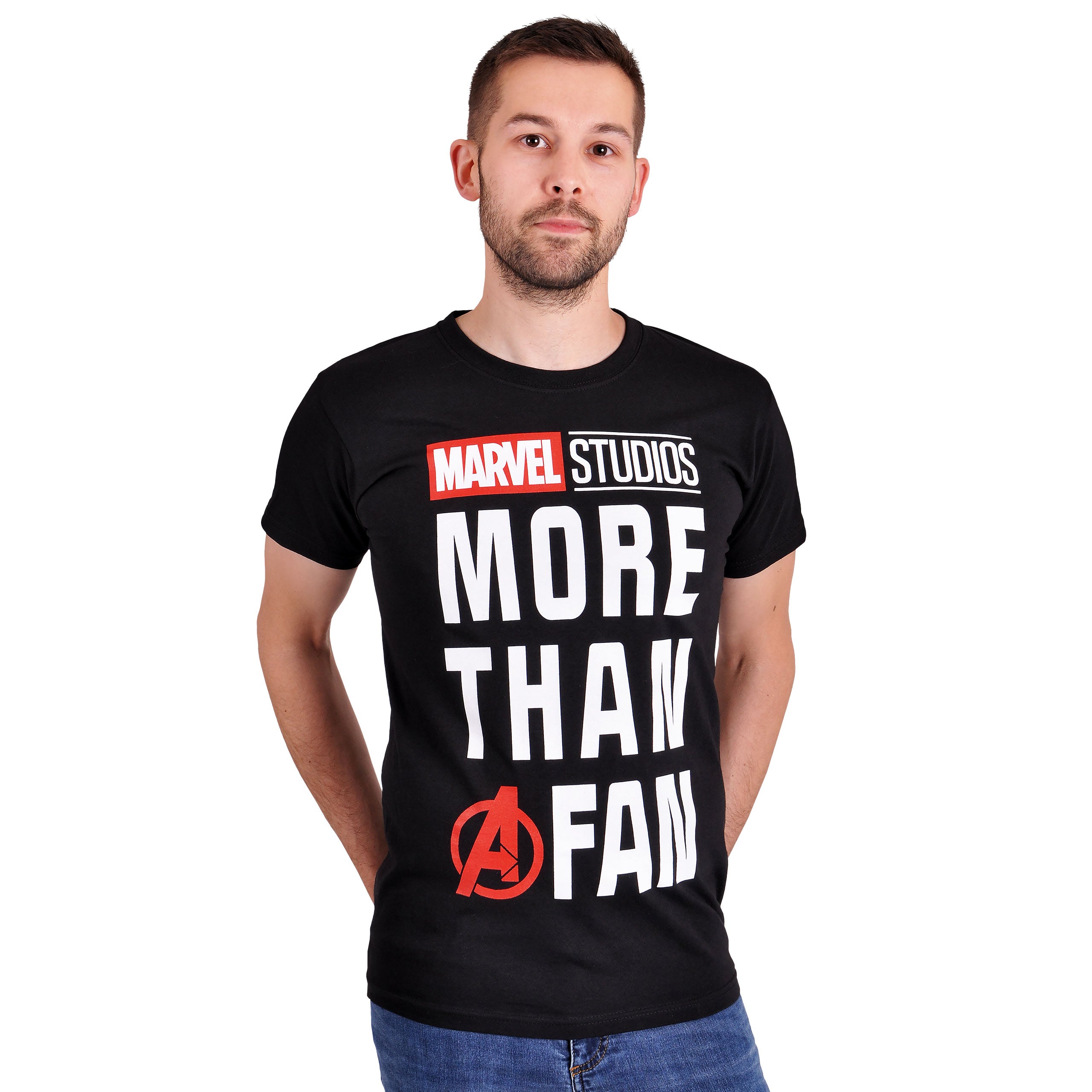 Produktbild Marvel - More Than A Fan T-Shirt schwarz