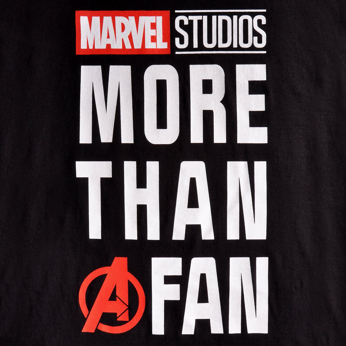 Produktbild Marvel - More Than A Fan T-Shirt schwarz