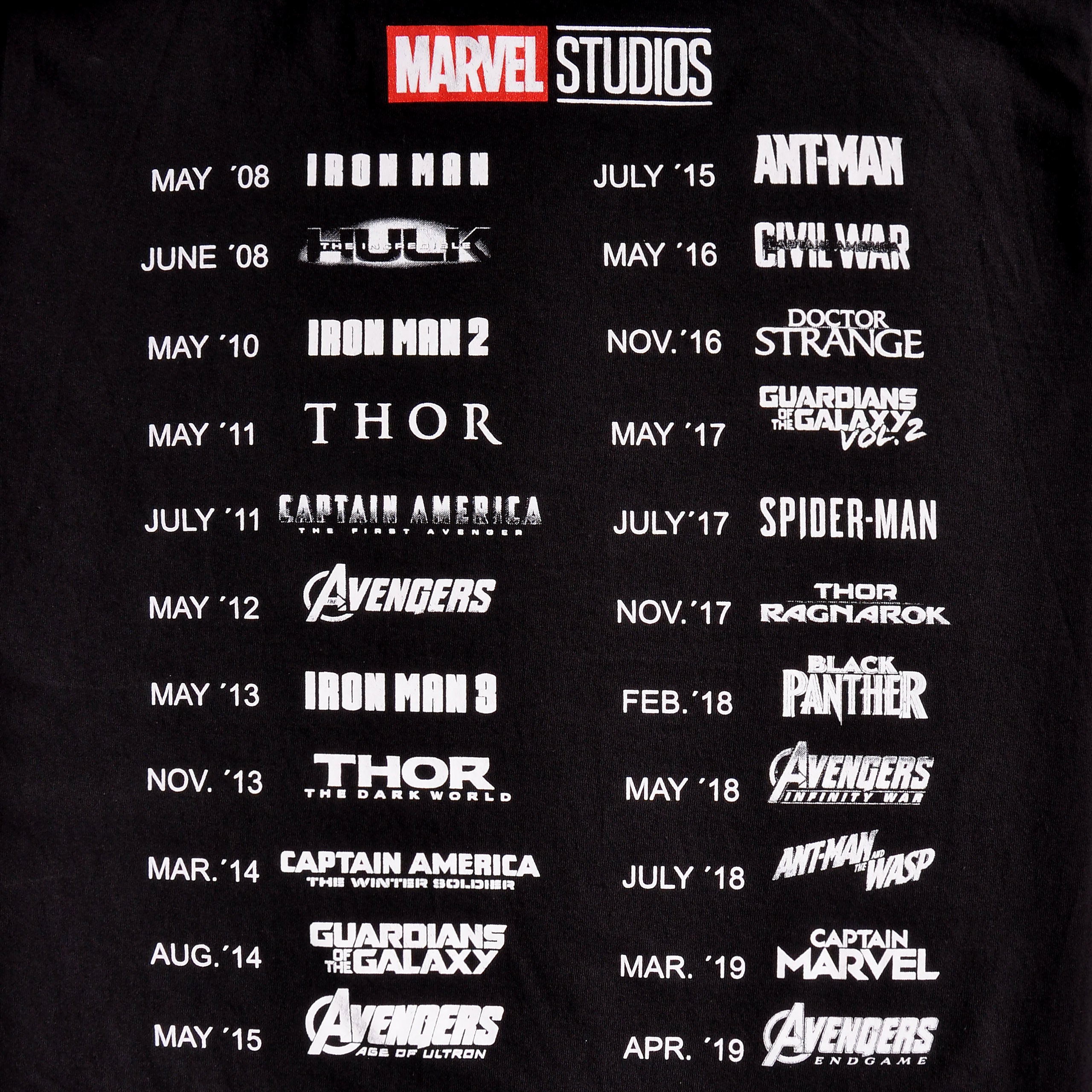 Produktbild Marvel - More Than A Fan T-Shirt schwarz
