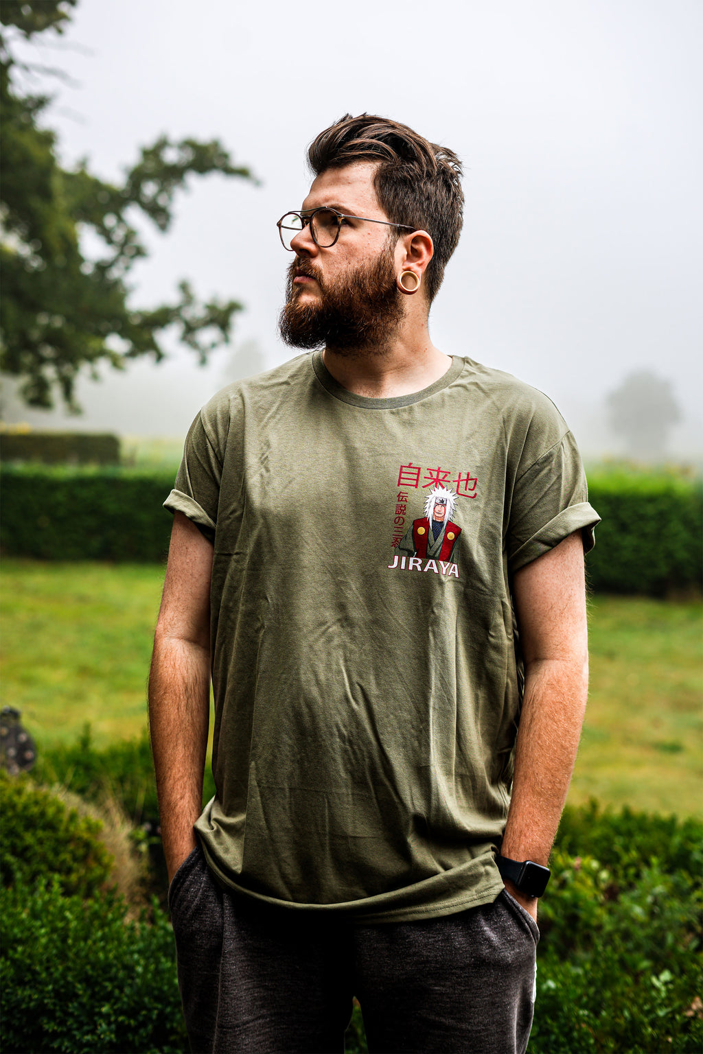 Produktbild Naruto - Jiraya T-Shirt grün