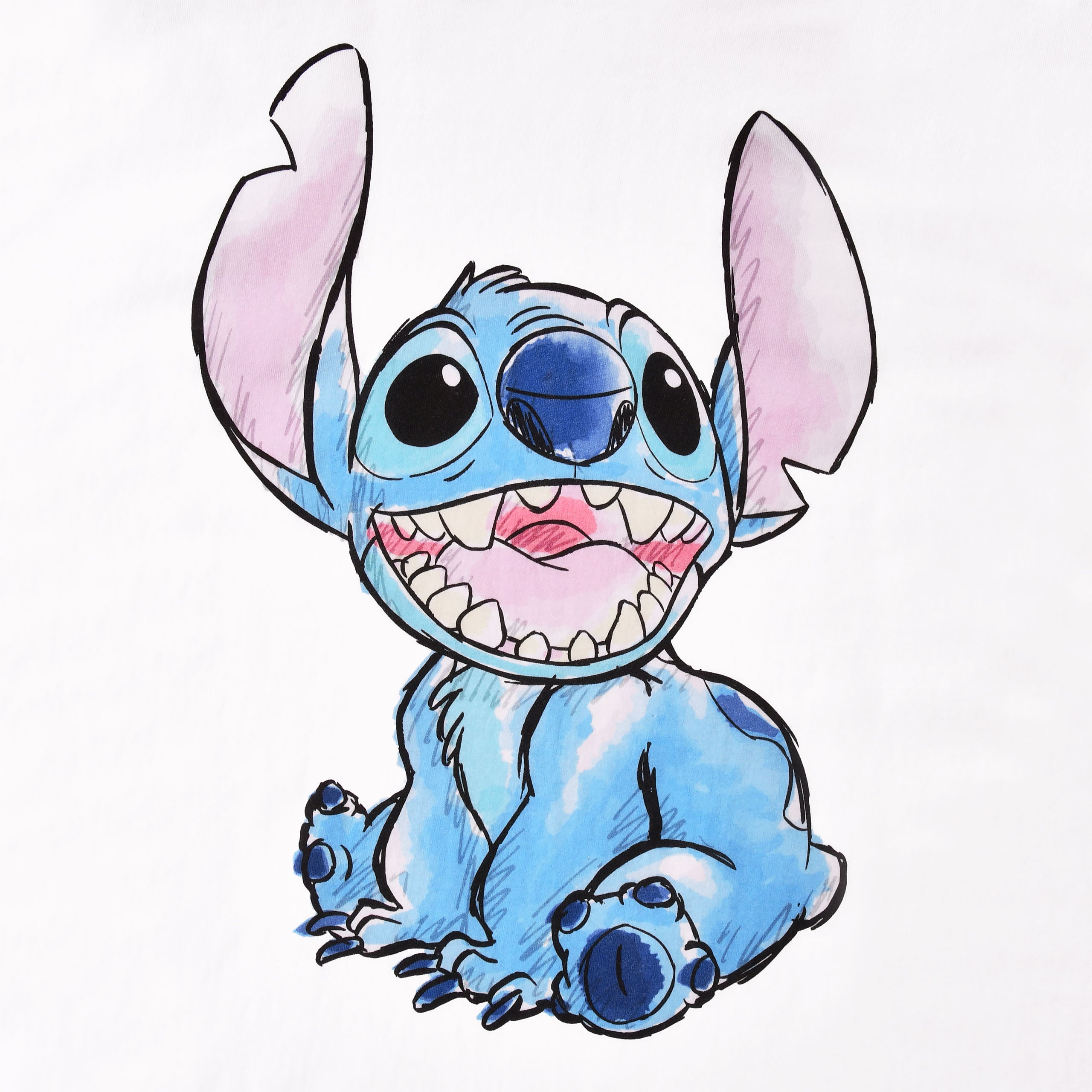 Produktbild Lilo & Stitch - T-Shirt Stitch weiß