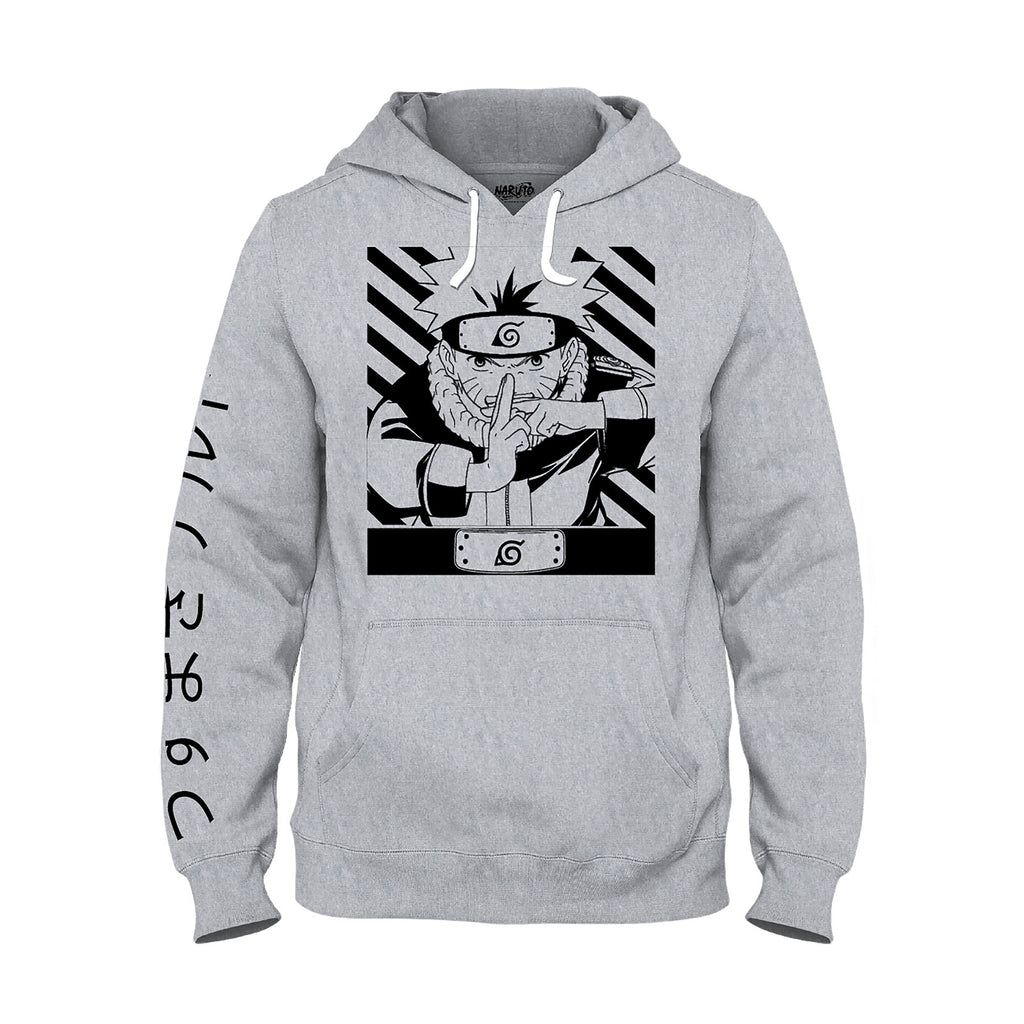 Produktbild Naruto Shippuden - Uzumaki Naruto Hoodie grau