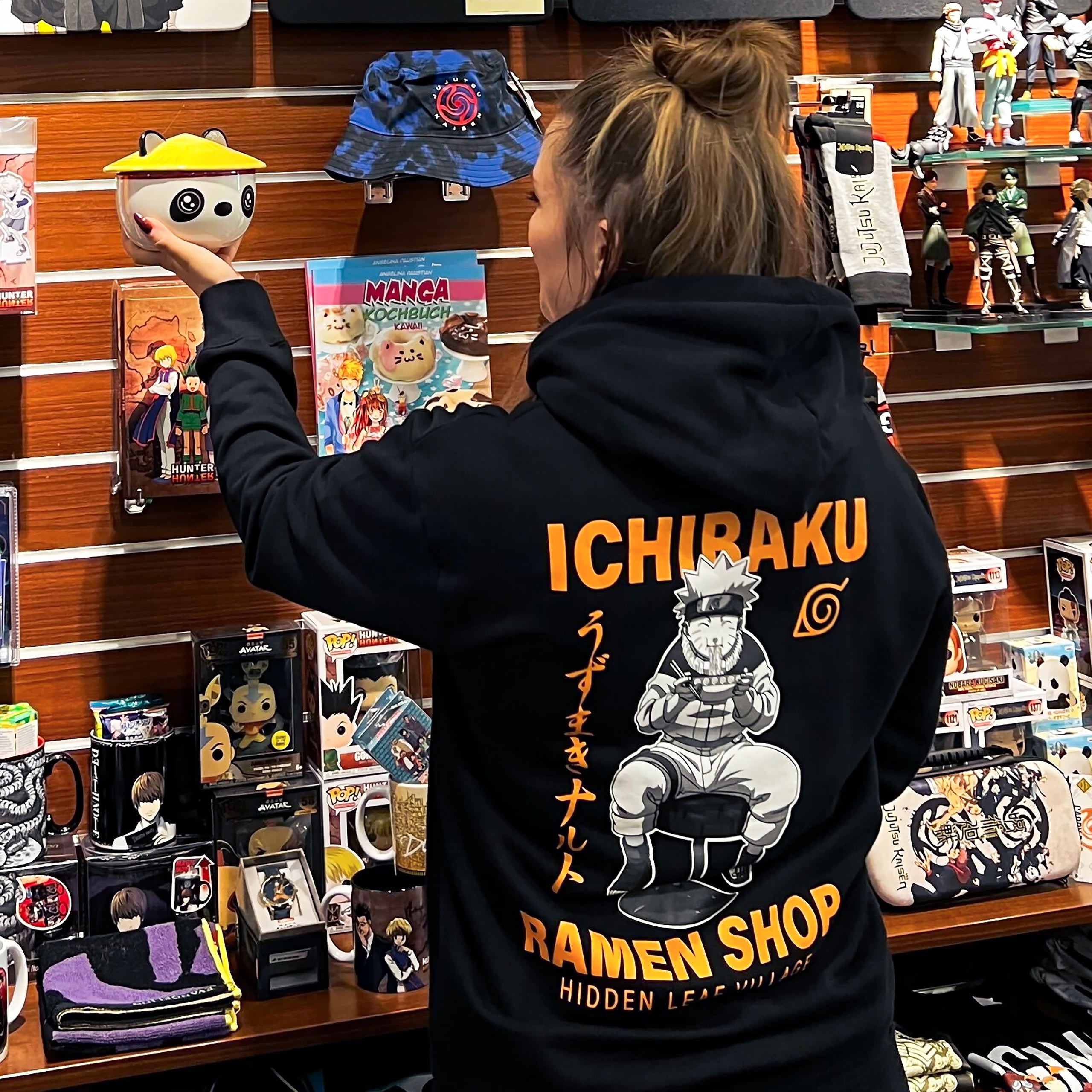 Produktbild Naruto - Ichiraku Ramen Shop Kapuzenjacke schwarz