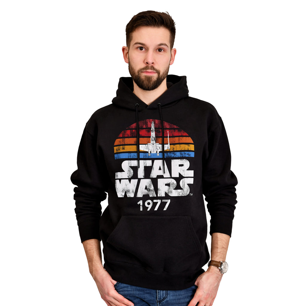 Produktbild Star Wars of 1977 Retro Hoodie schwarz