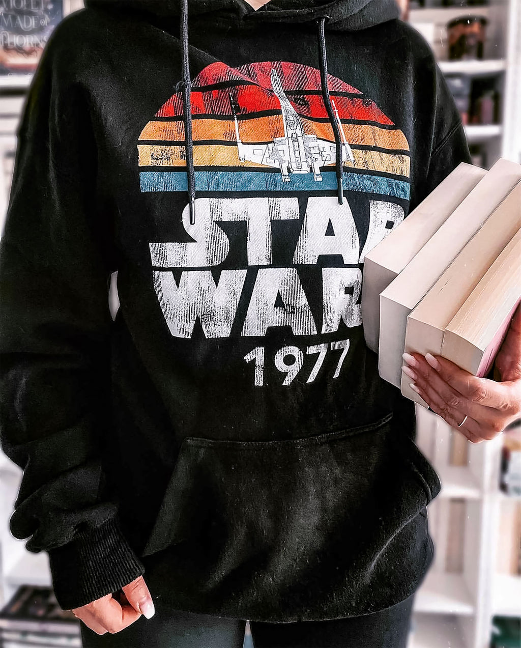 Produktbild Star Wars of 1977 Retro Hoodie schwarz