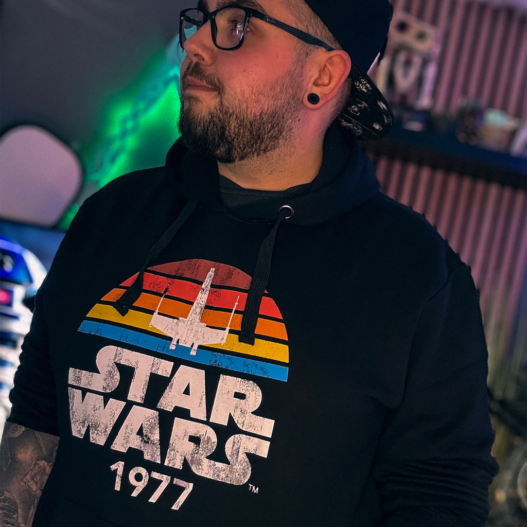 Produktbild Star Wars of 1977 Retro Hoodie schwarz