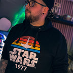 Produktbild Star Wars of 1977 Retro Hoodie schwarz