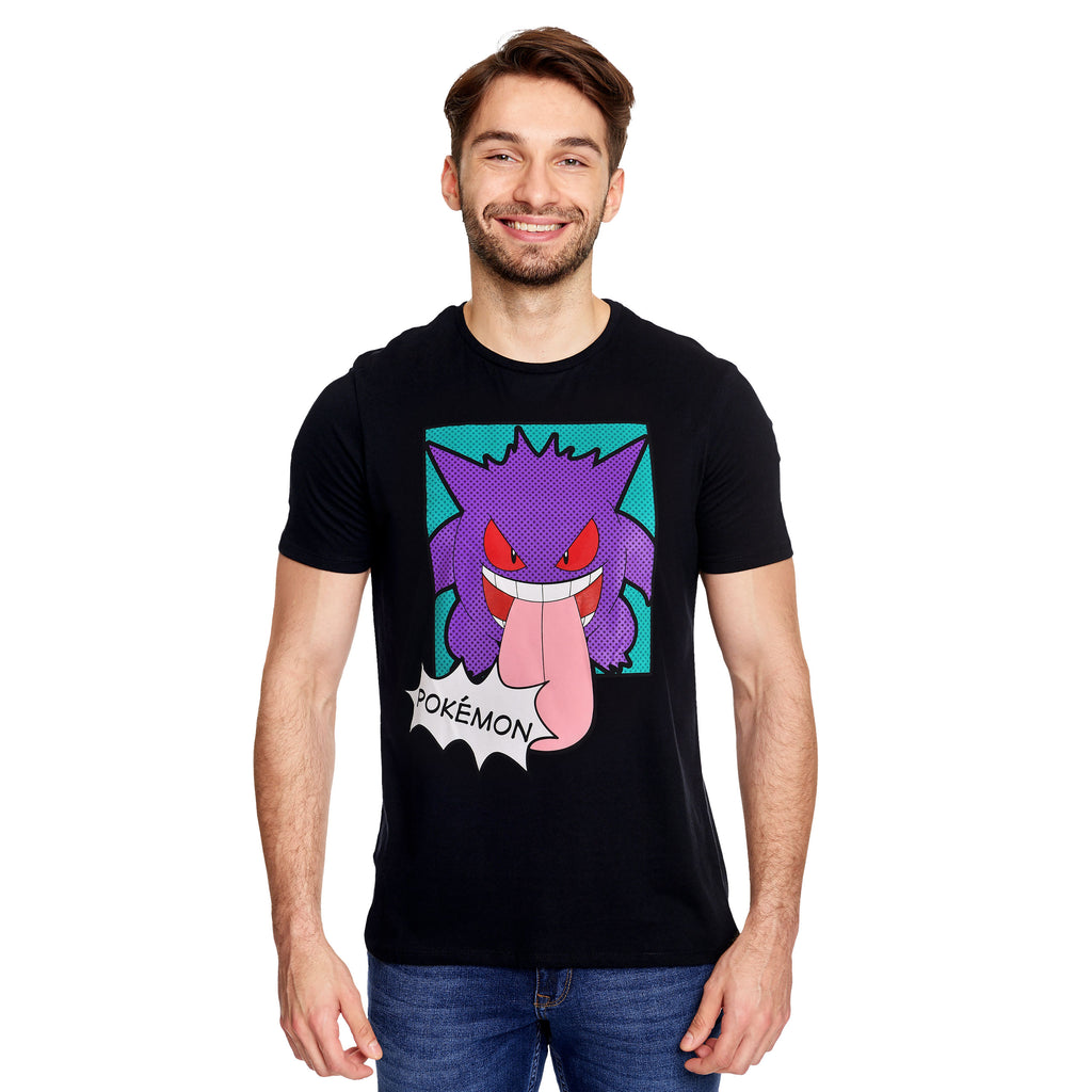 Pokemon - Gengar T-Shirt schwarz