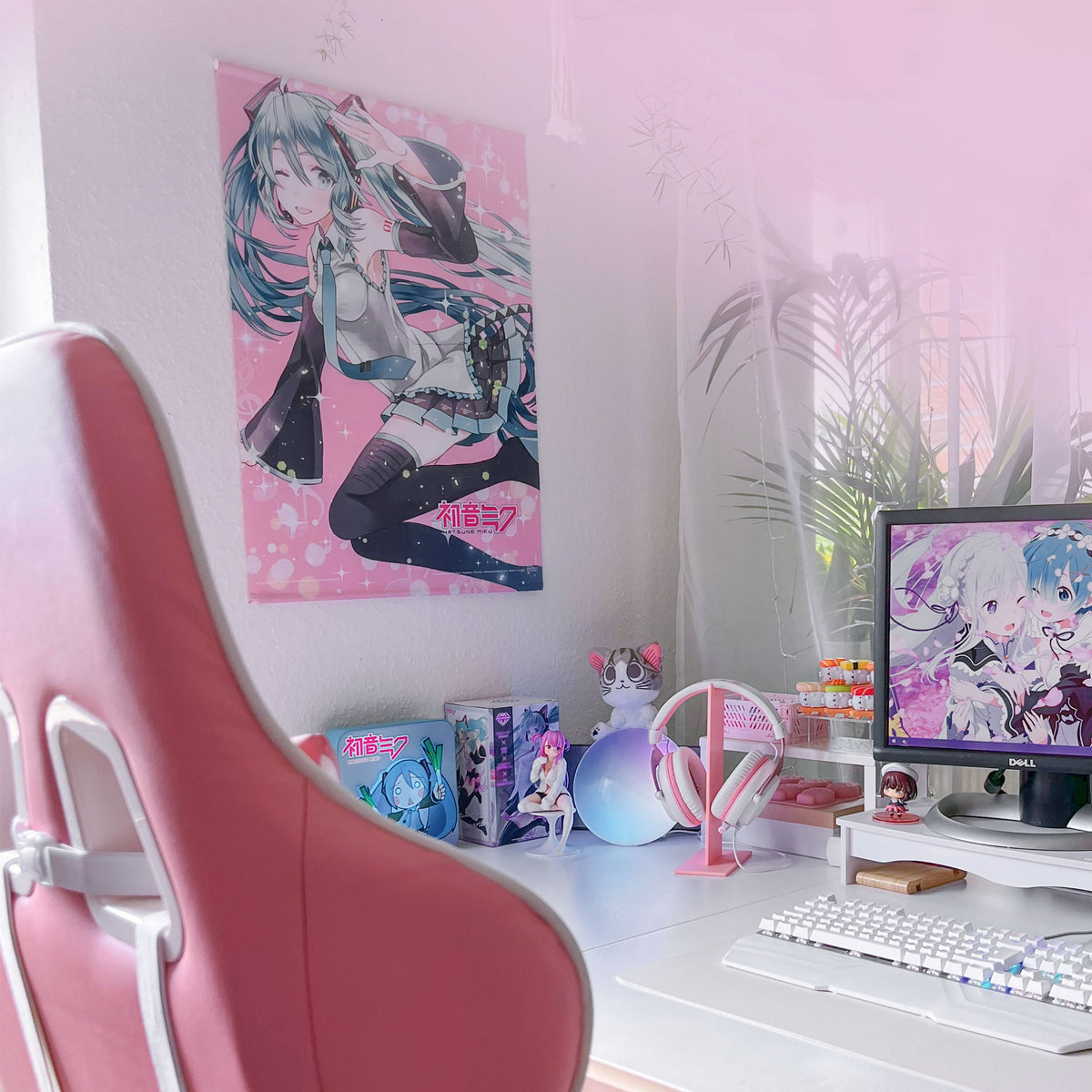 Produktbild Hatsune Miku - Glitter Miku Wall Scroll