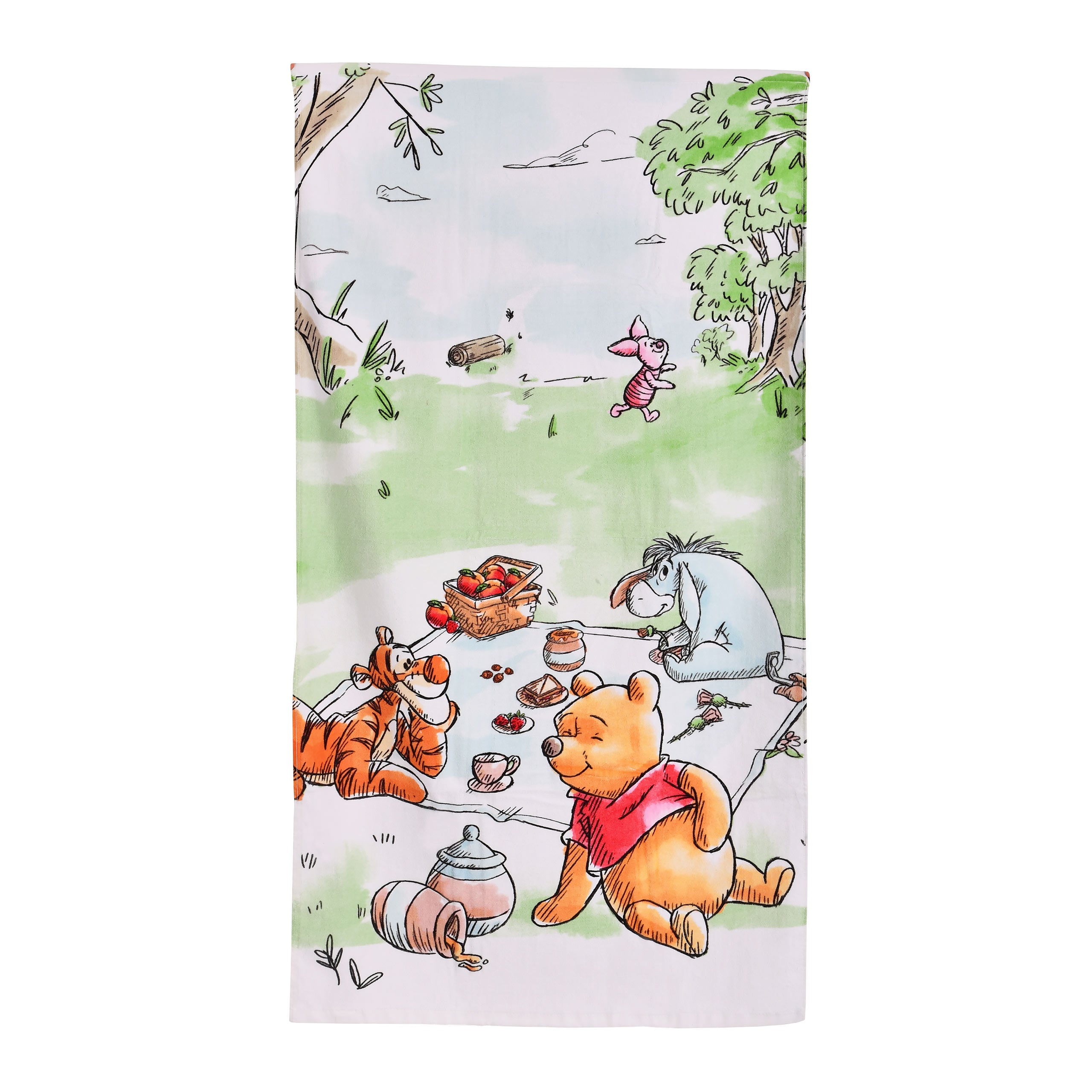 Produktbild Winnie Puuh - Picknick Badetuch