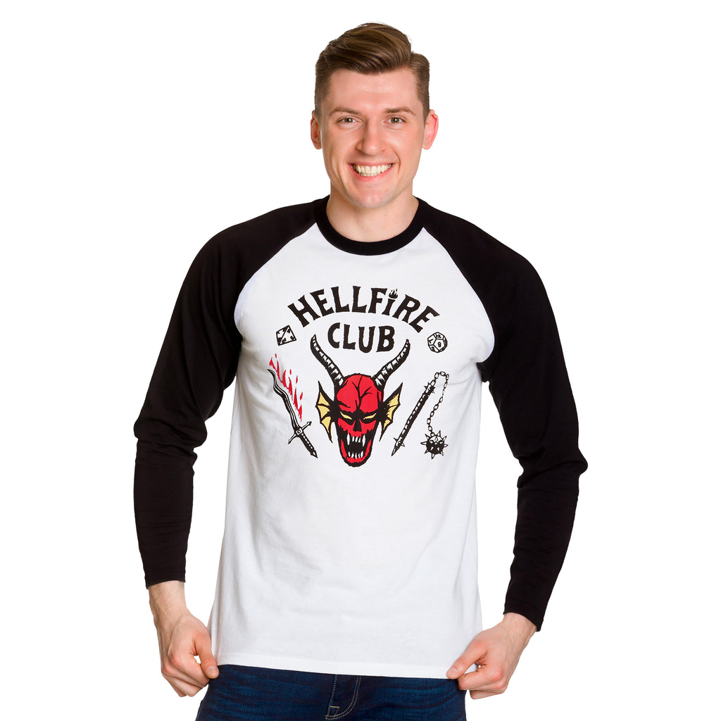 Produktbild Stranger Things - Hellfire Club Wappen Longsleeve