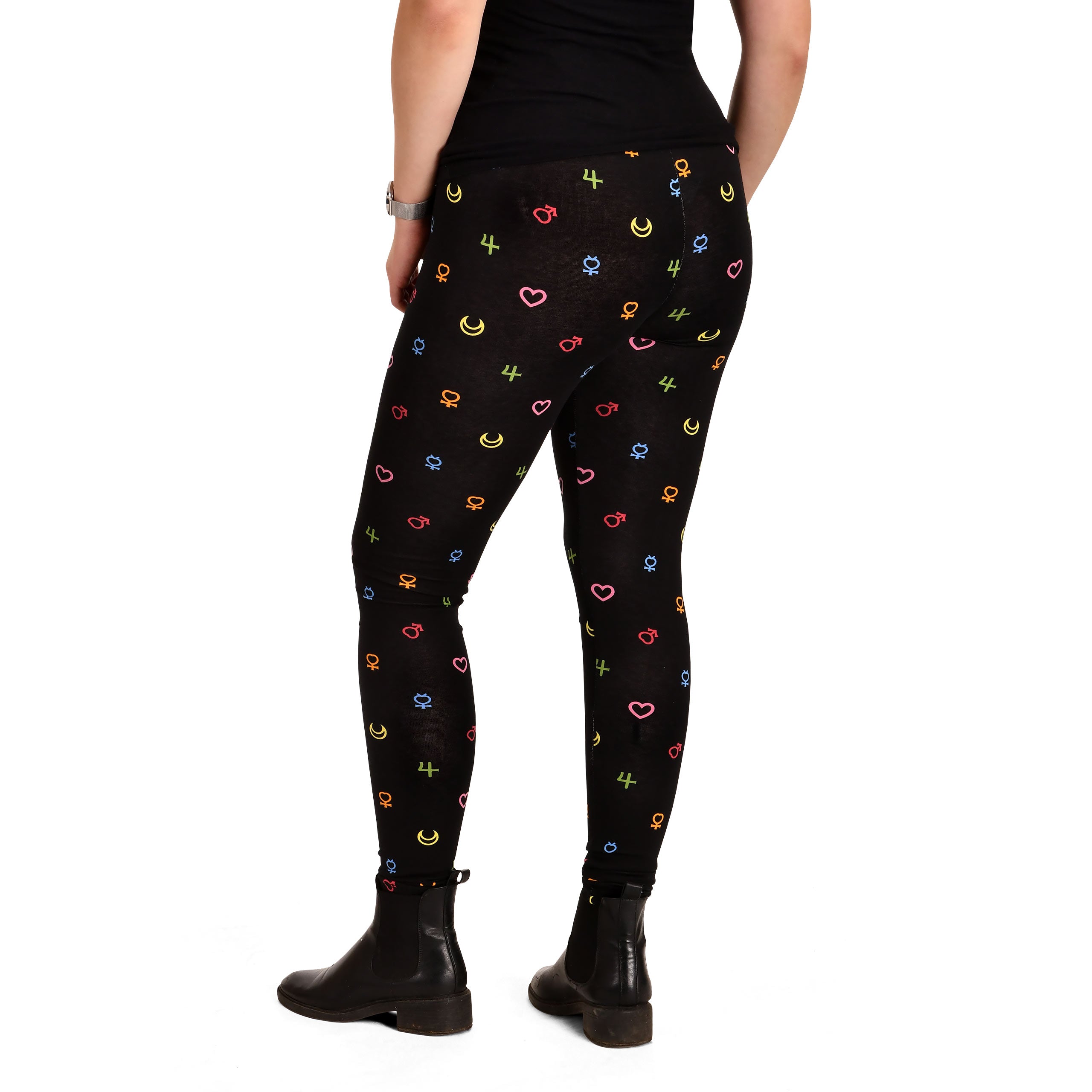 Produktbild Sailor Moon Symbol Leggings schwarz
