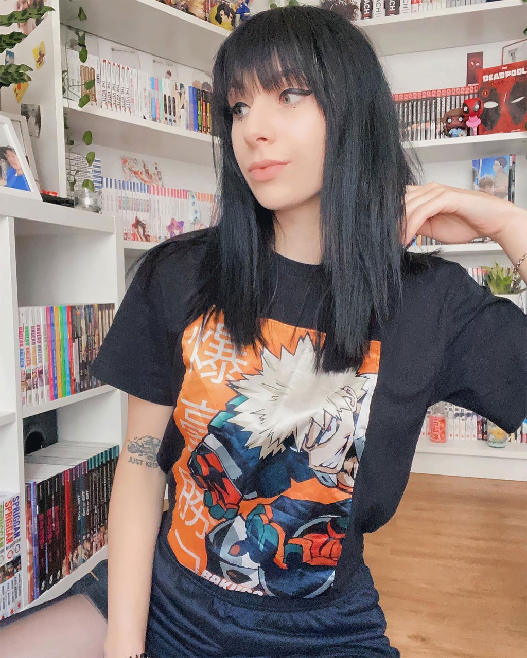Produktbild My Hero Academia - Bakugo Katsuki T-Shirt schwarz