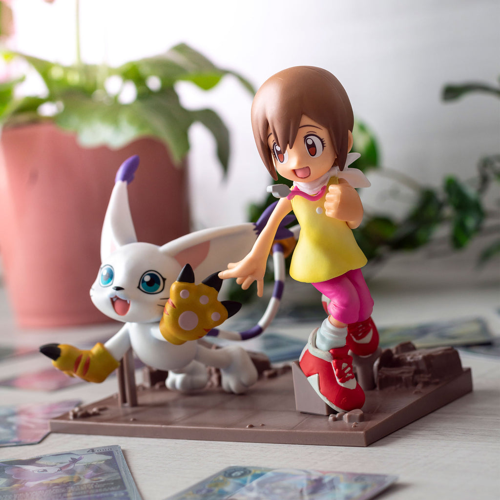 Produktbild Digimon Adventure - Gatomon & Kari Figurenset