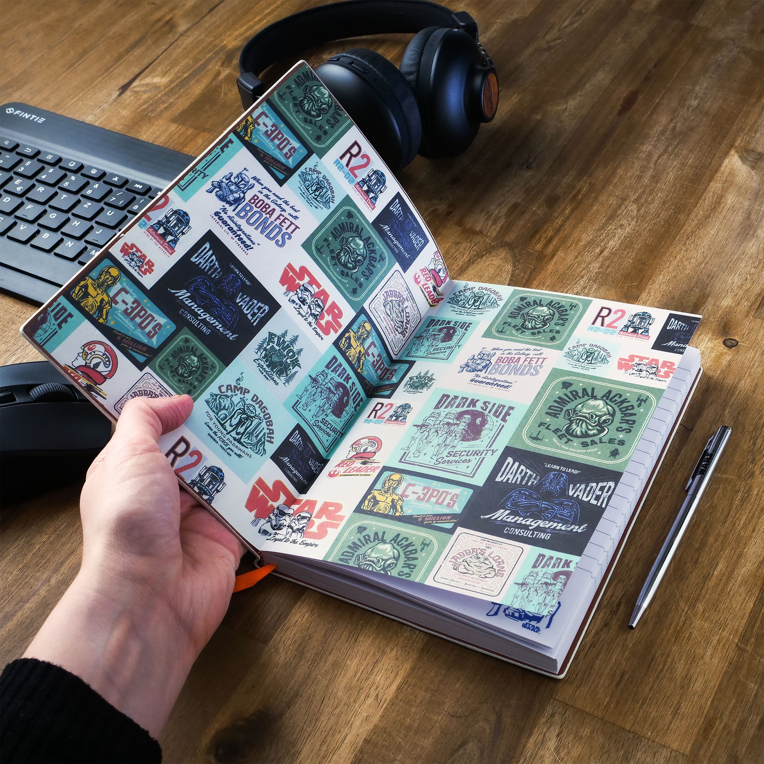 Produktbild Star Wars - Loyal to the Empire Premium Notizbuch mit Kugelschreiber