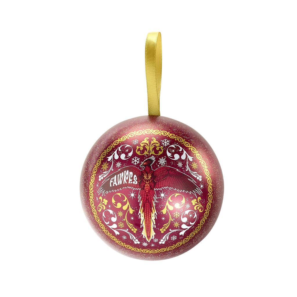 Produktbild Harry Potter - Weihnachtskugel mit Fawkes Kette