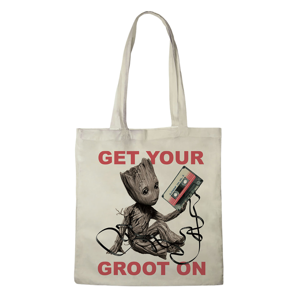 Produktbild Guardians of the Galaxy - Get Your Groot On Jutebeutel