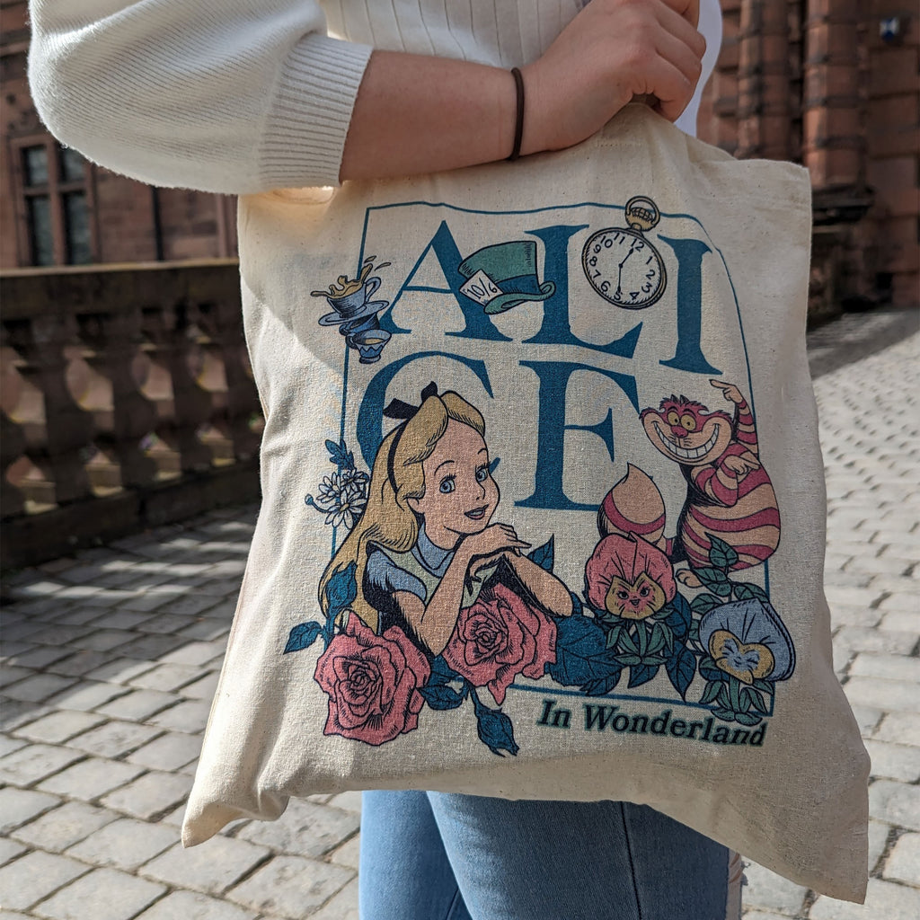 Produktbild Alice im Wunderland - Jutebeutel