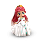 Produktbild Arielle - Die kleine Meerjungfrau im weißen Kleid Q Posket Figur 7 cm Version E