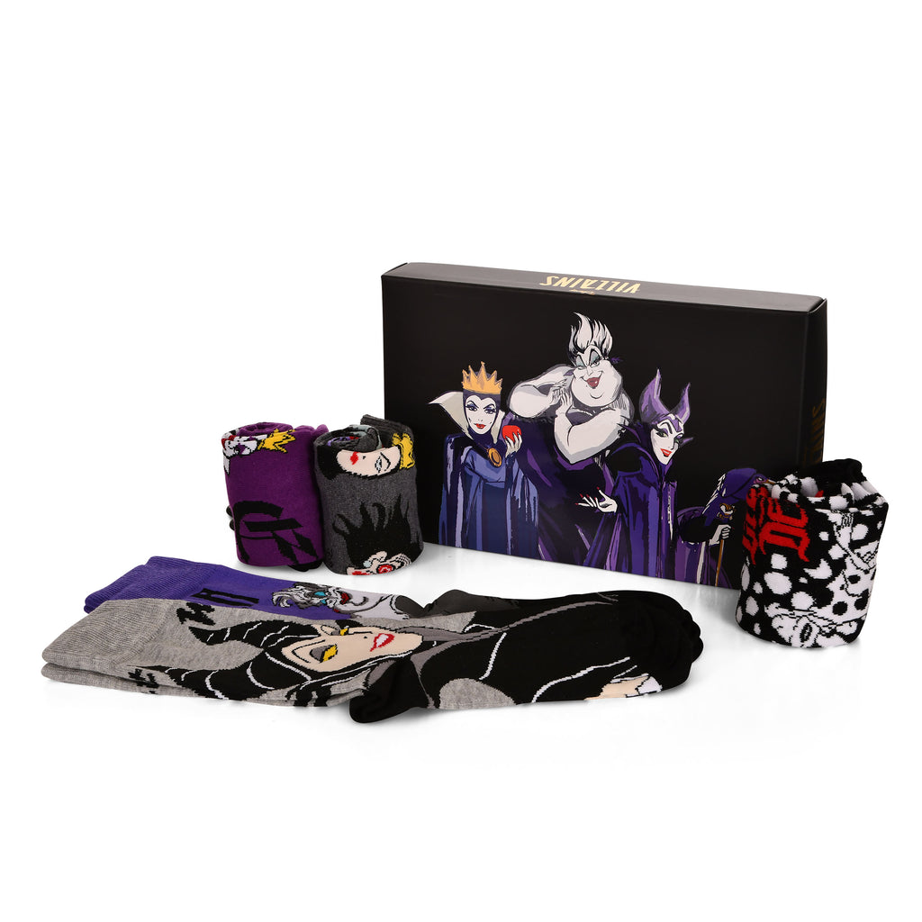 Produktbild Disney Villains Socken 5er Set