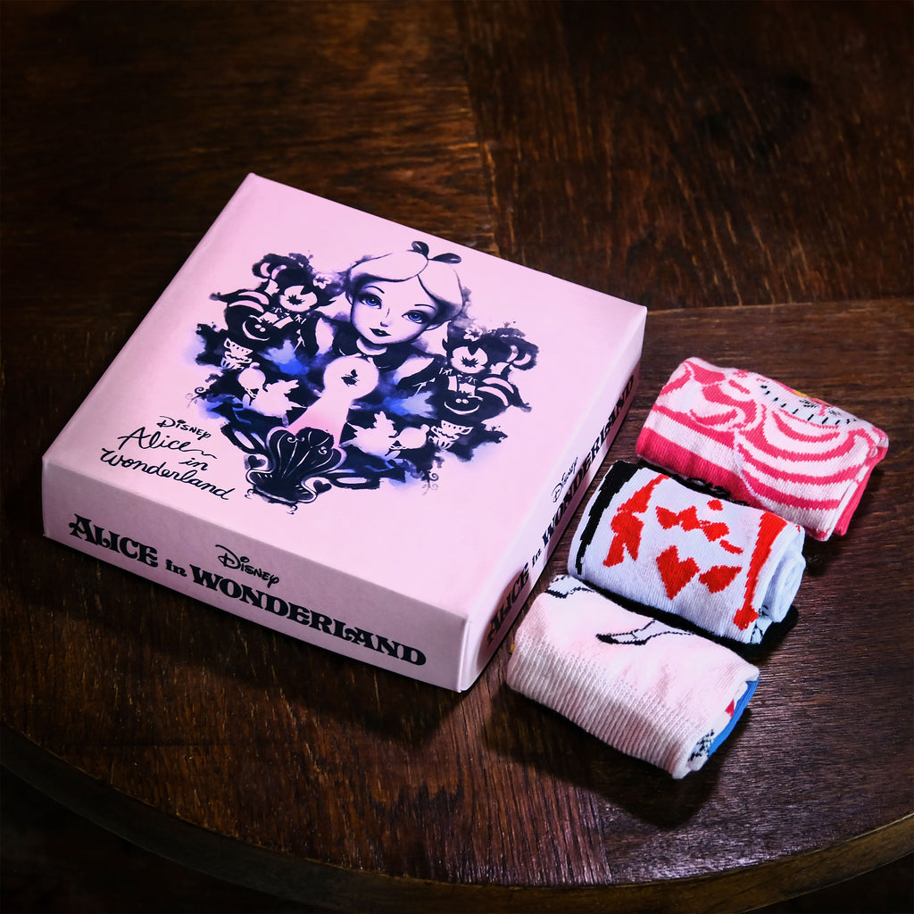 Produktbild Alice im Wunderland Socken 3er Set