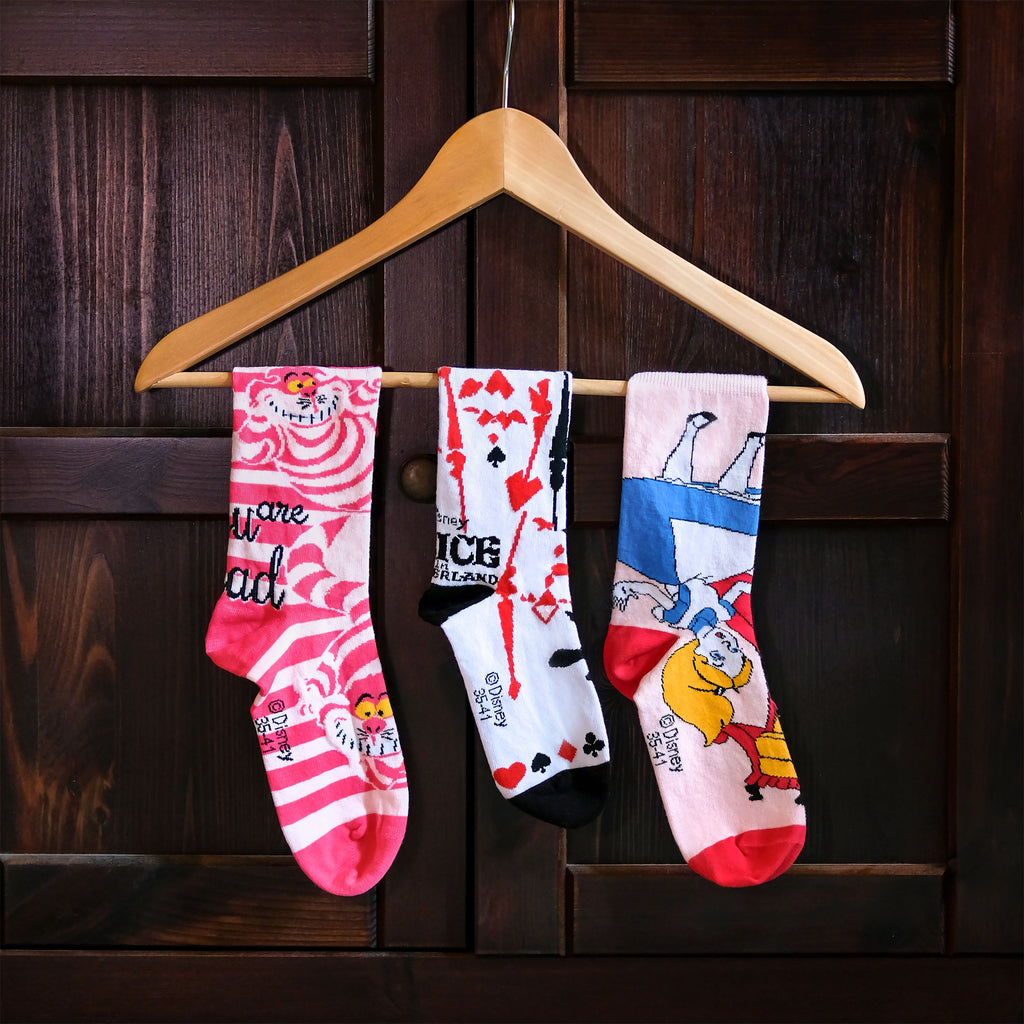 Produktbild Alice im Wunderland Socken 3er Set