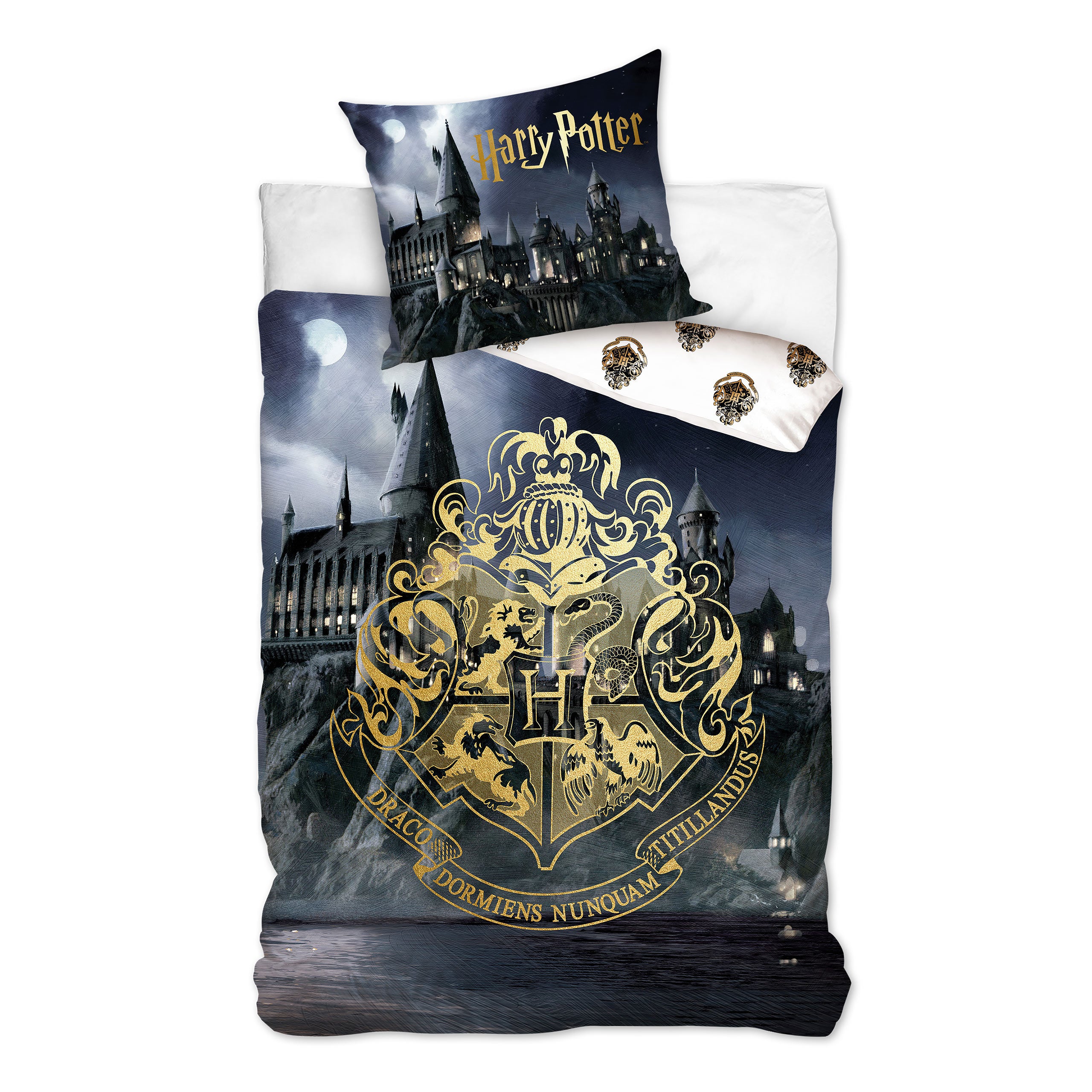 Produktbild Harry Potter - Wappen Wende-Bettwäsche