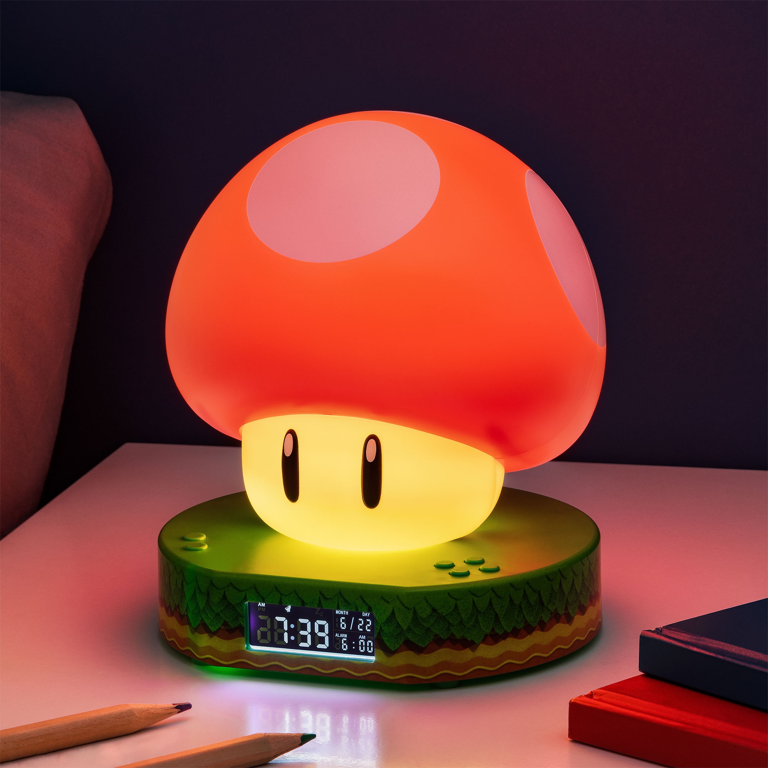 Produktbild Super Mario - Super-Pilz Wecker