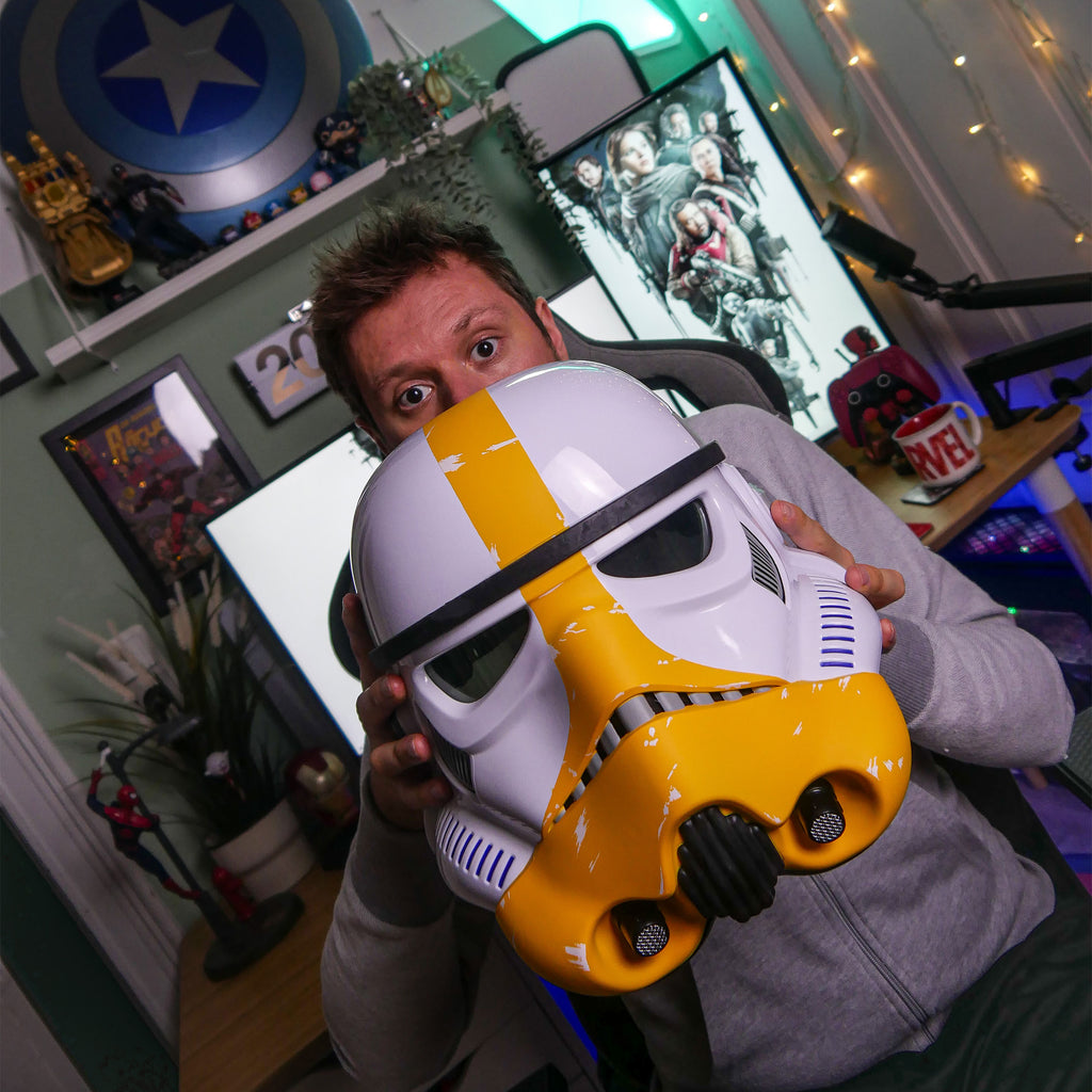 Produktbild Star Wars - Artillery Stormtrooper Helm Replik mit Stimmenverzerrer