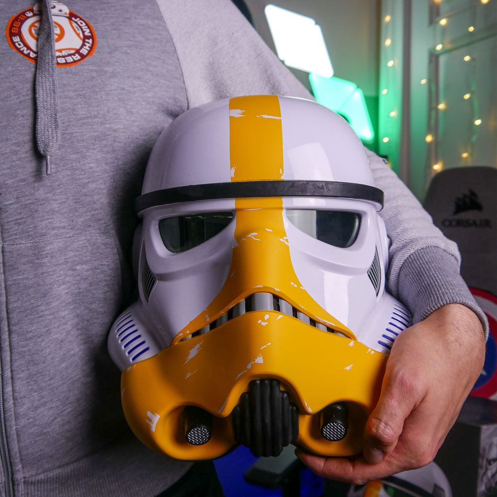 Produktbild Star Wars - Artillery Stormtrooper Helm Replik mit Stimmenverzerrer