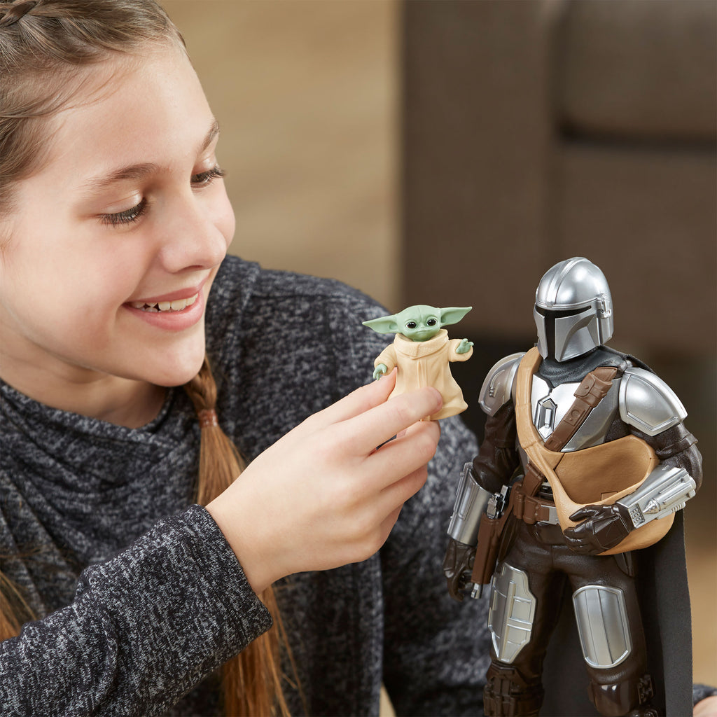 Produktbild Mando und Grogu Interaktives Actionfiguren Set - Star Wars The Mandalorian