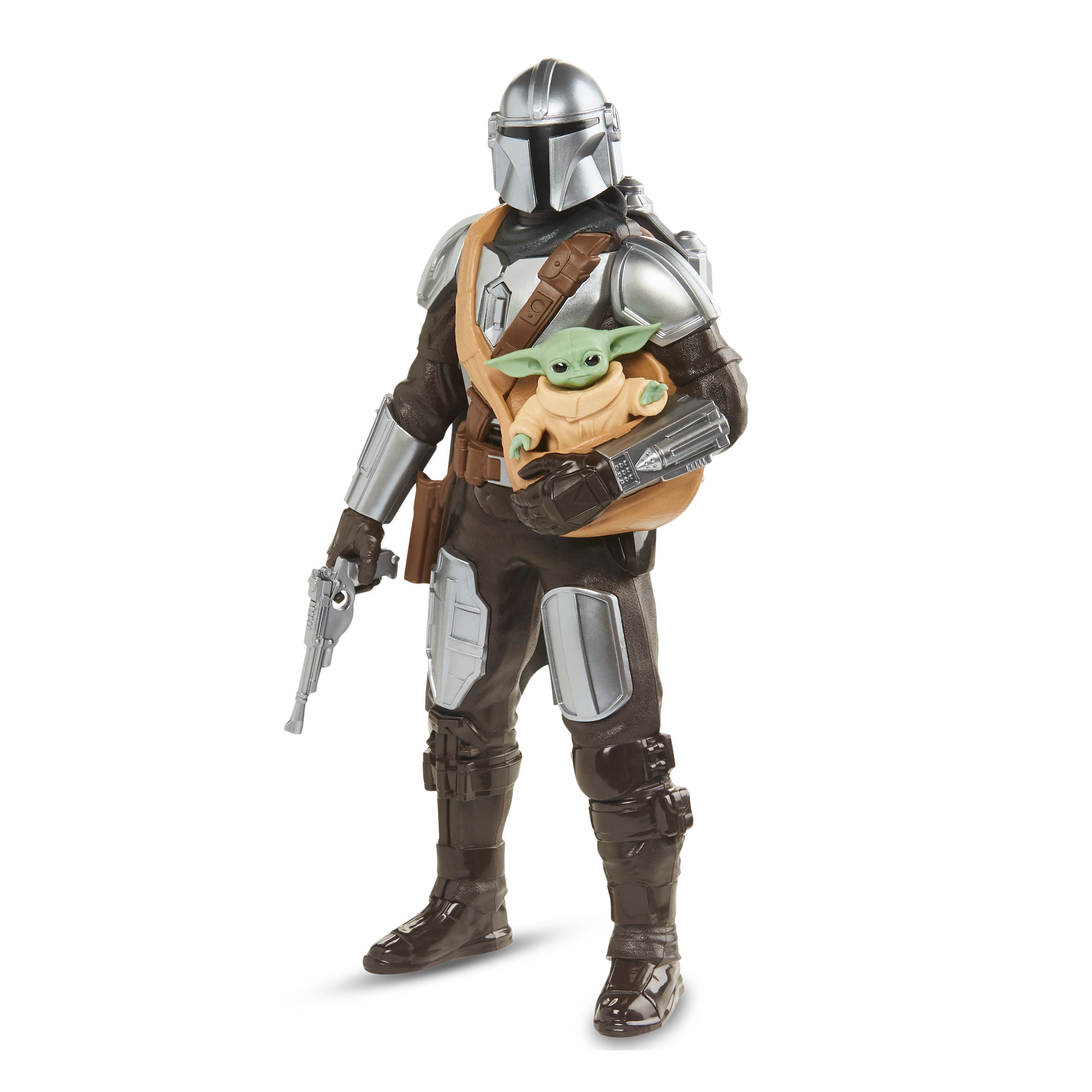 Produktbild Mando und Grogu Interaktives Actionfiguren Set - Star Wars The Mandalorian