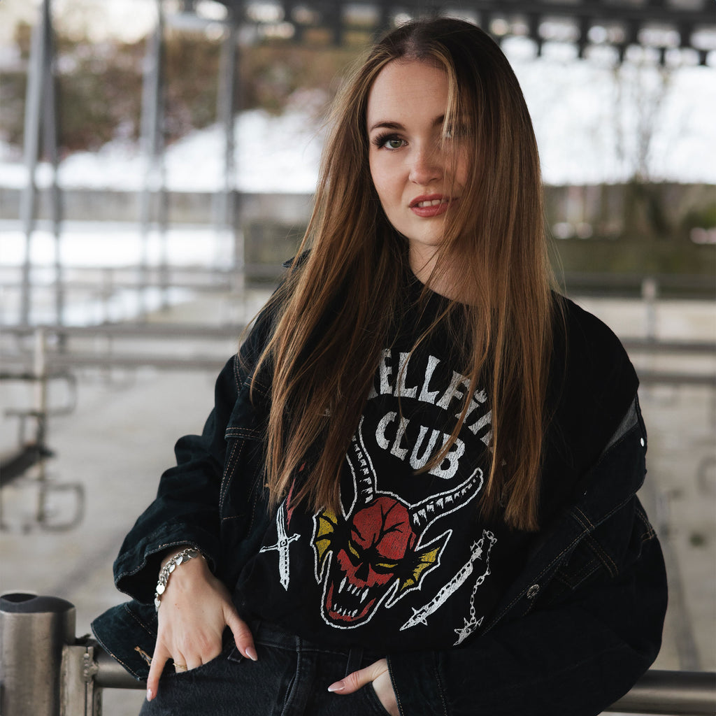 Produktbild Stranger Things - Hellfire Club Logo T-Shirt schwarz