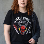 Produktbild Stranger Things - Hellfire Club Logo T-Shirt schwarz