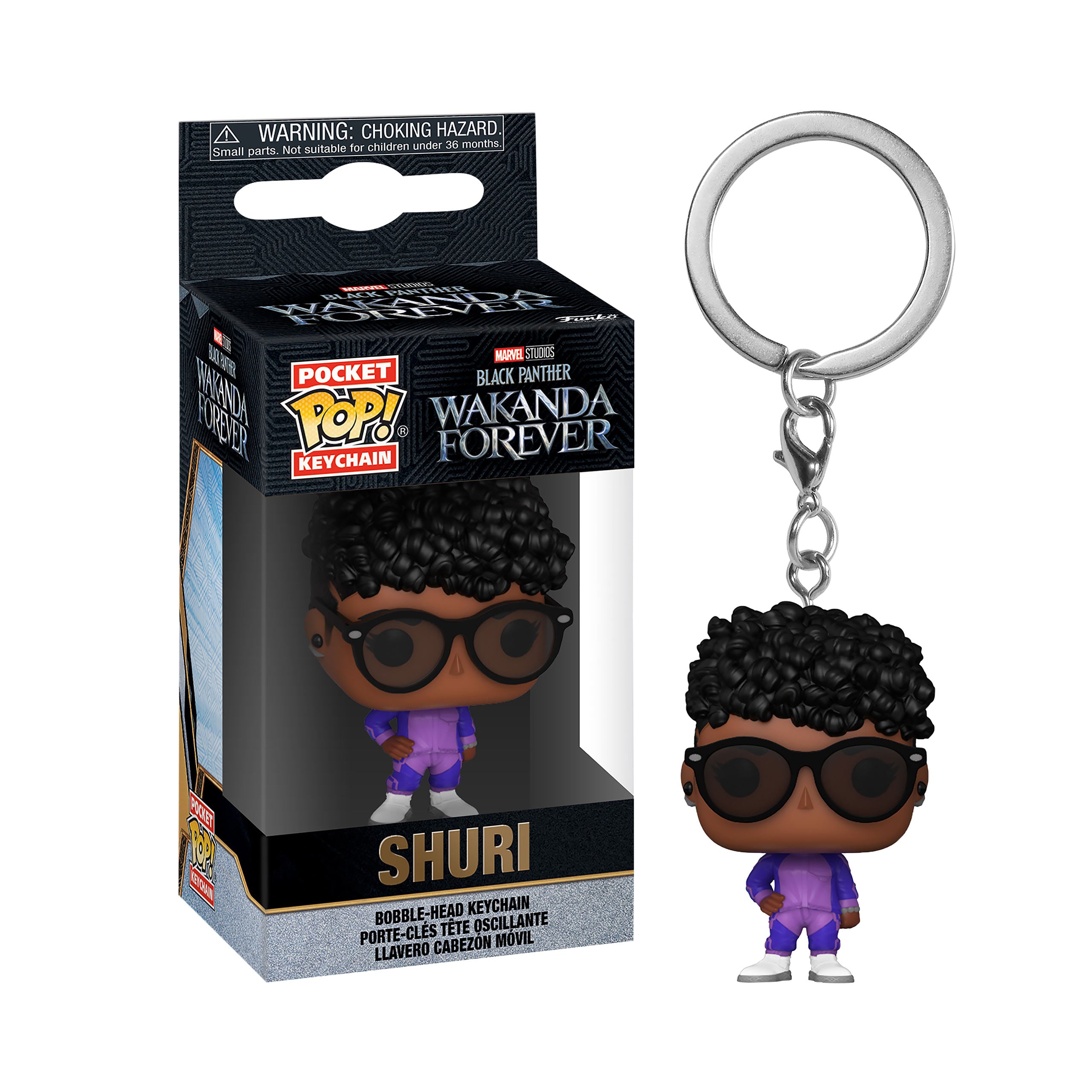Produktbild Black Panther - Shuri Funko Pop Schlüsselanhänger