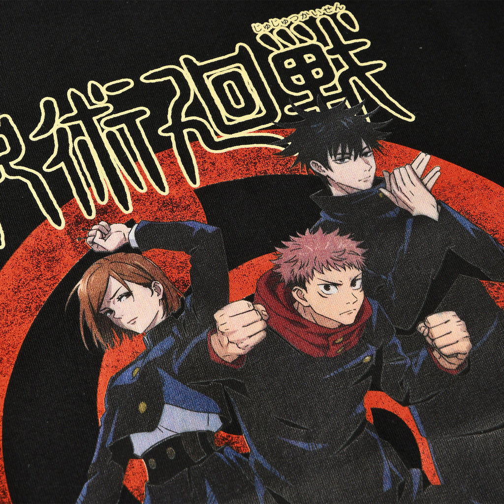 Produktbild Jujutsu Kaisen - Yuji, Megumi, Nobara T-Shirt schwarz