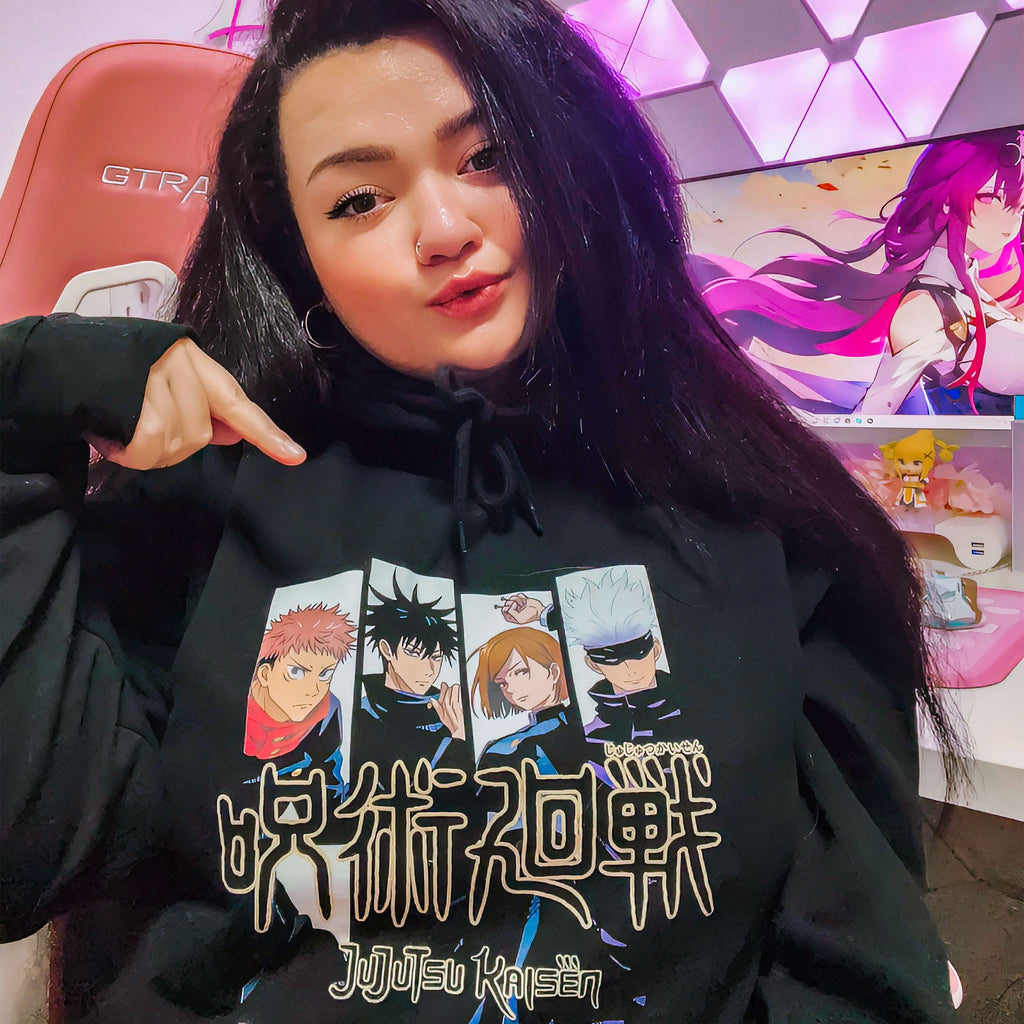Produktbild Jujutsu Kaisen - Crew Hoodie schwarz