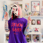 Produktbild Demon Slayer - Enmu T-Shirt lila