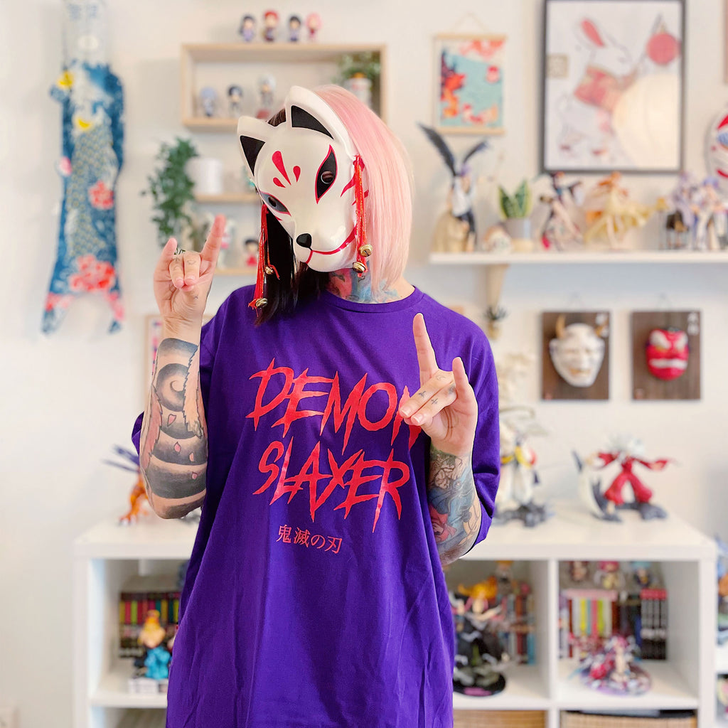 Produktbild Demon Slayer - Enmu T-Shirt lila