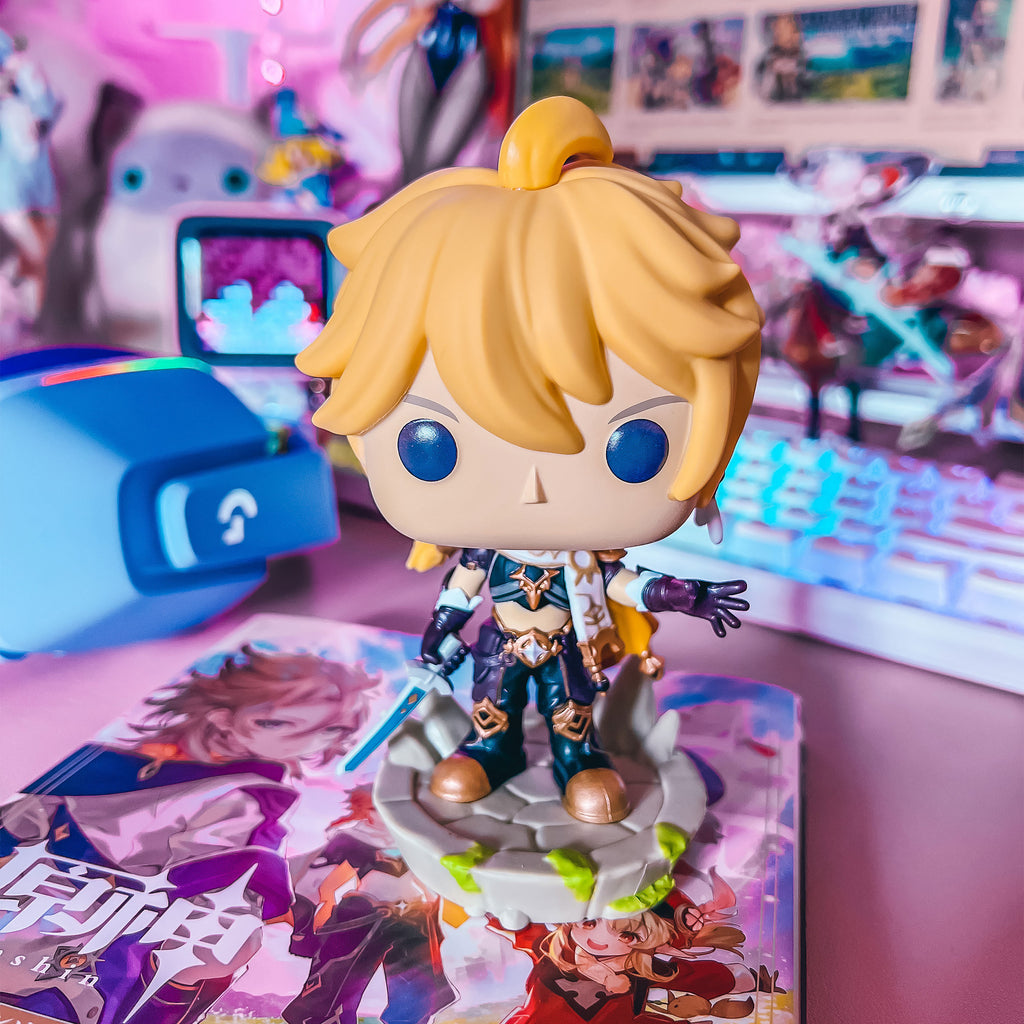 Produktbild Genshin Impact - Aether Funko Pop Wackelkopf-Figur