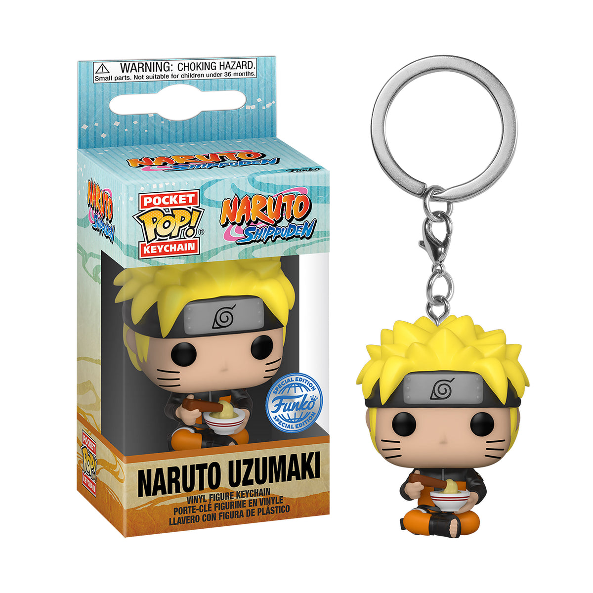 Product image Naruto Shippuden with Noodles Funko Pop Keychain