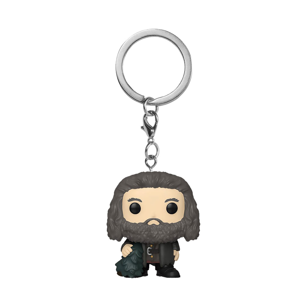 Produktbild Harry Potter - Hagrid Holiday Funko Pop Schlüsselanhänger