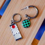 Produktbild Demon Slayer - Symbols Ohrringe 4er Set